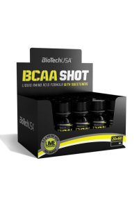 BCAA Shot, БЦА шот, 20 шт 60 мл Biotech USA
