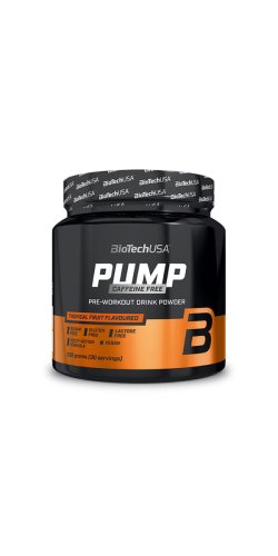 BioTechUSA Pump Caffeine Free 330 гр( 30 порц)